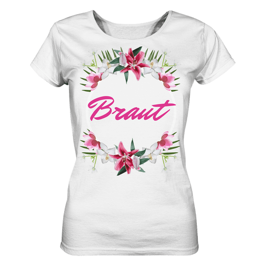 JGA Braut Blumen Shirt